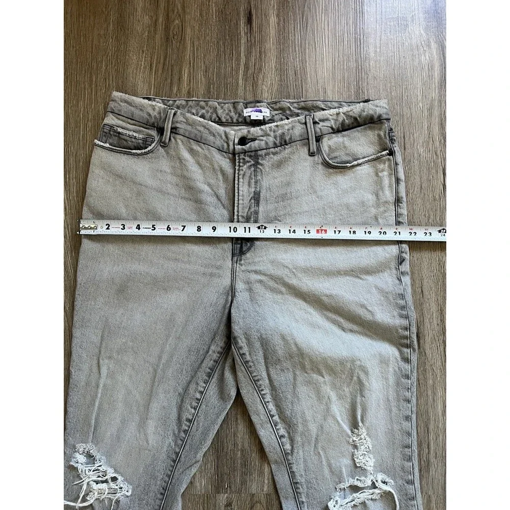 Anthropologie Good American Jeans Women Size 15 Distressed